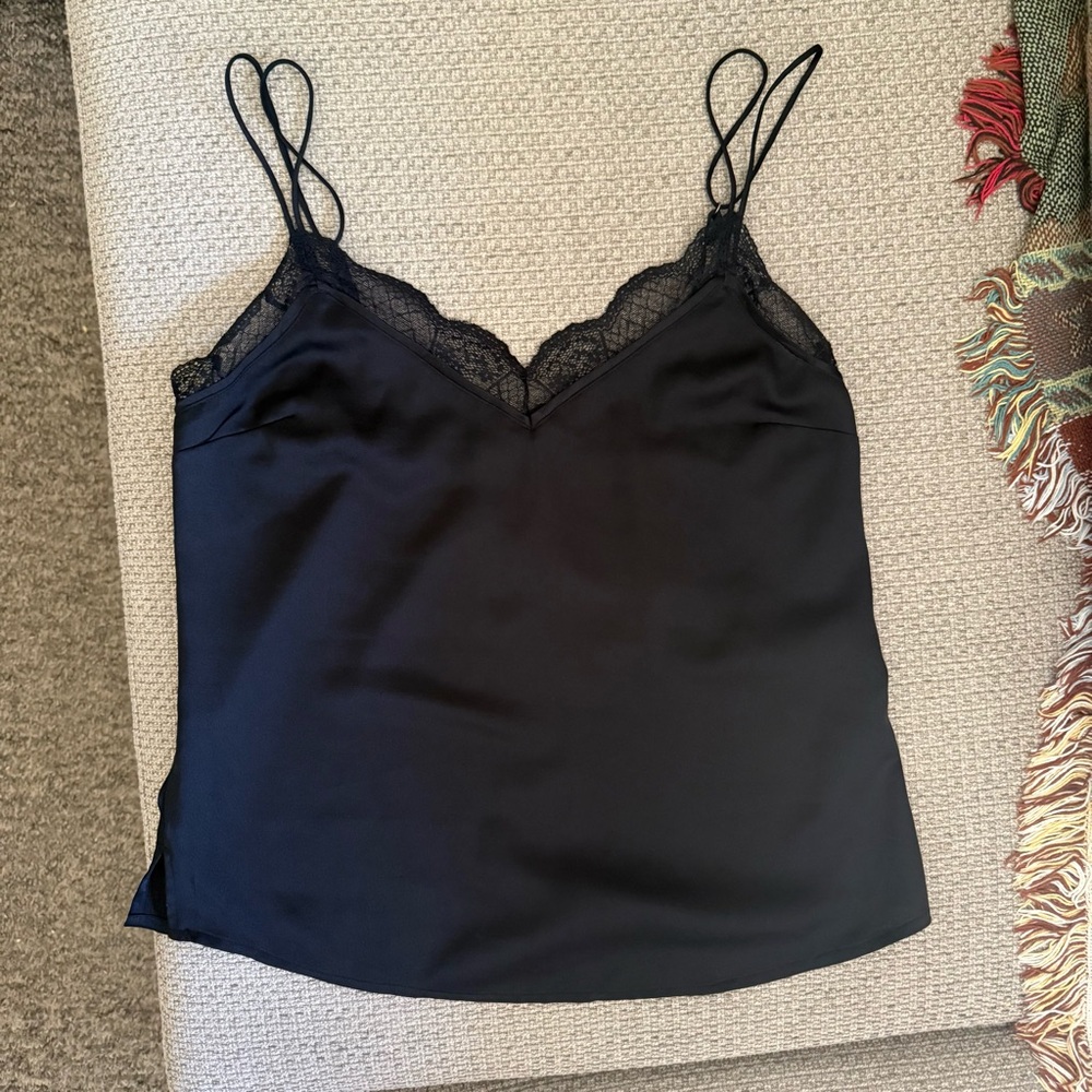 Abercrombie & Fitch Black Lace Cami